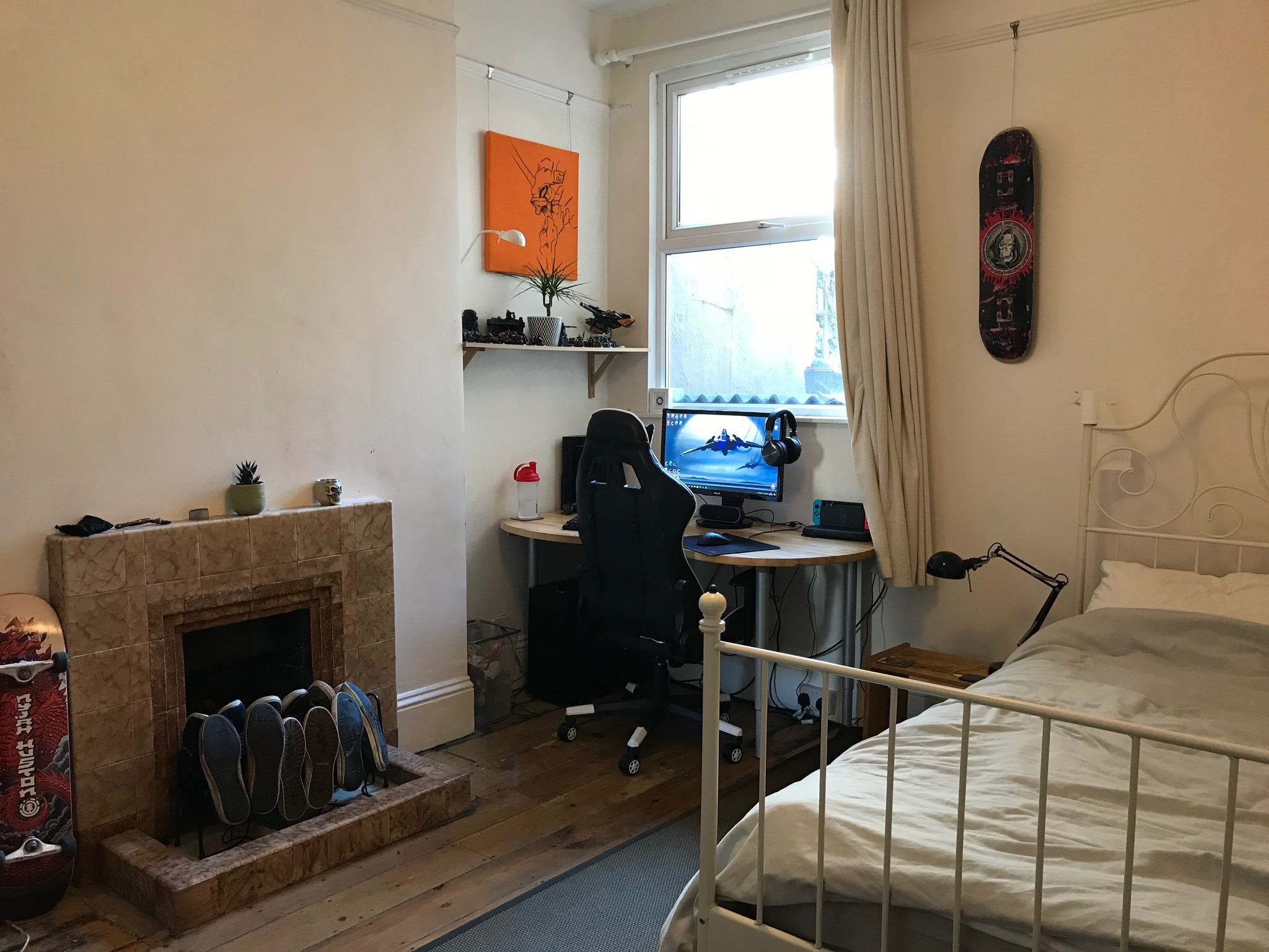 Photo of bedroom 2 in student house on Lisson Grove, Plymouth